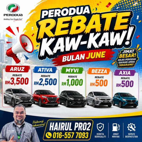 perodua butterworth rebate